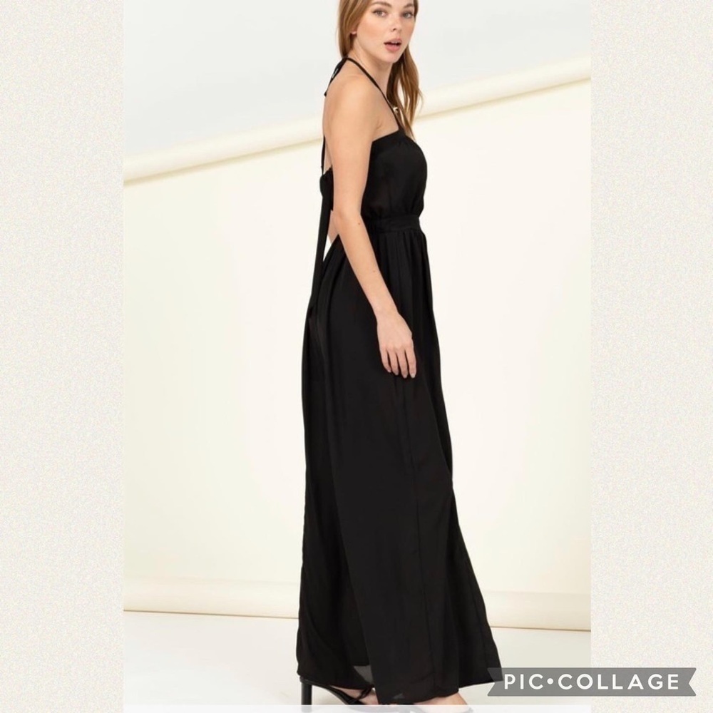 Black! Night Out Black Jumpsuit